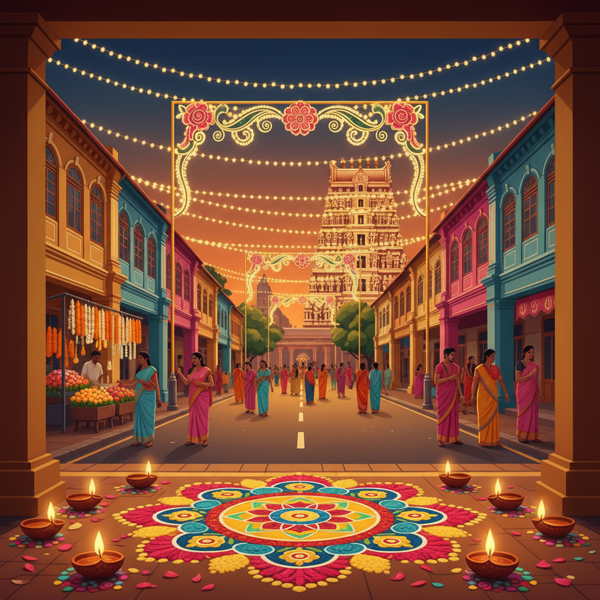 Deepavali in Singapore: Little India's Light-Up and Traditions