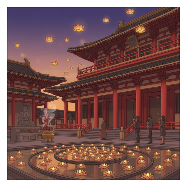 Vesak Day in Singapore: Buddha Tooth Relic Temple and Kong Meng San